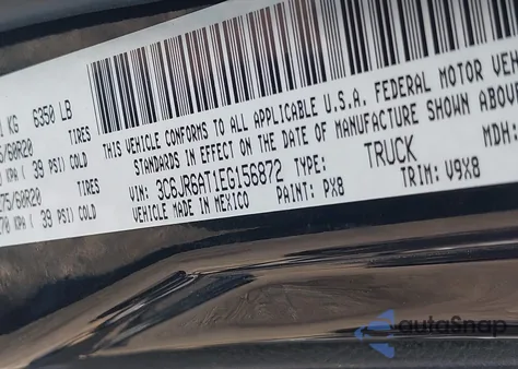 2014 Ram 1500 St from USA, damaged, VIN 3C6JR6AT1EG156872
